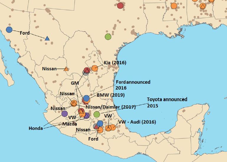 The move to assemble vehicles in Mexico is about more than low wages