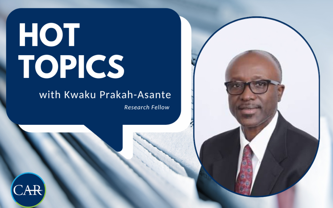 Automotive Industry Hot Topics with CAR Research Fellow, Kwaku Prakah-Asante (03/01/2024)