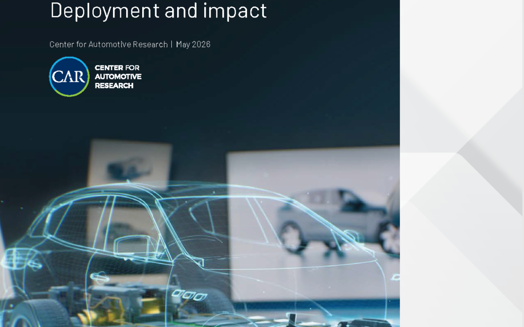 Smart Manufacturing in Automotive: Deployment and Impact
