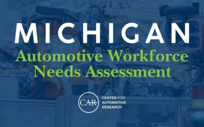 CAR Research Shows Automotive Employers Anticipate Near-Term Skills Gaps as Industry Transformation Accelerates