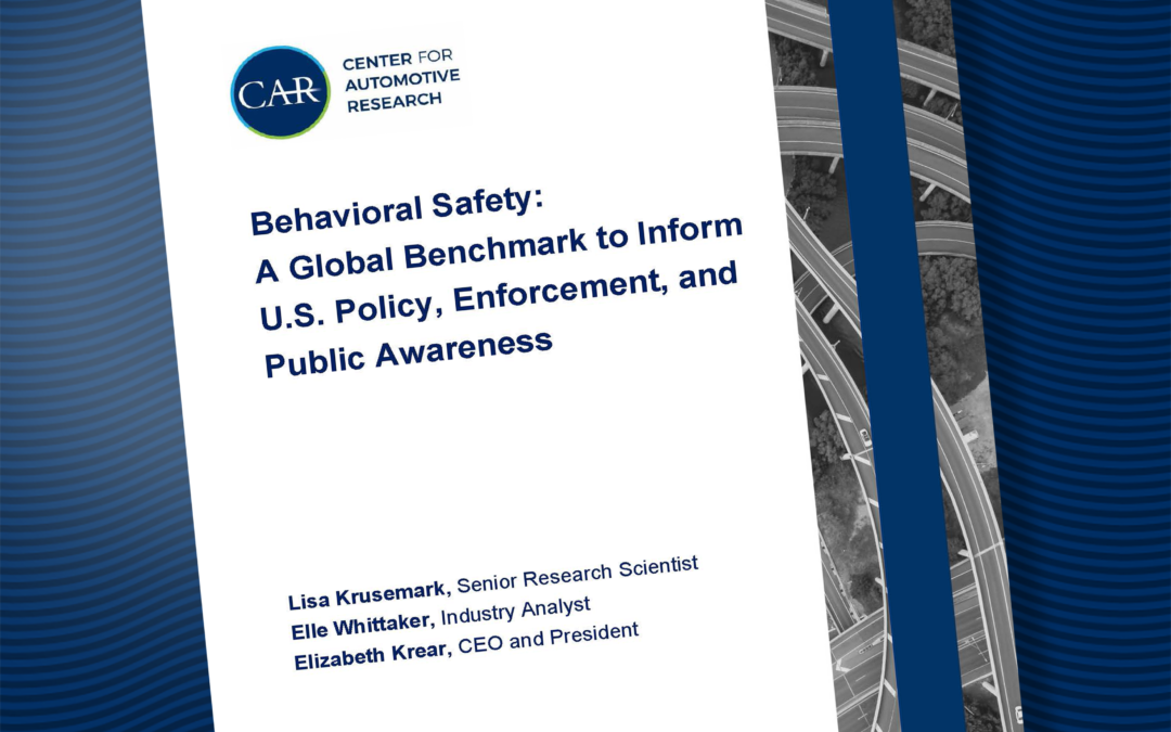 Behavioral Safety: A Global Benchmark to Inform U.S. Policy, Enforcement, and Public Awareness